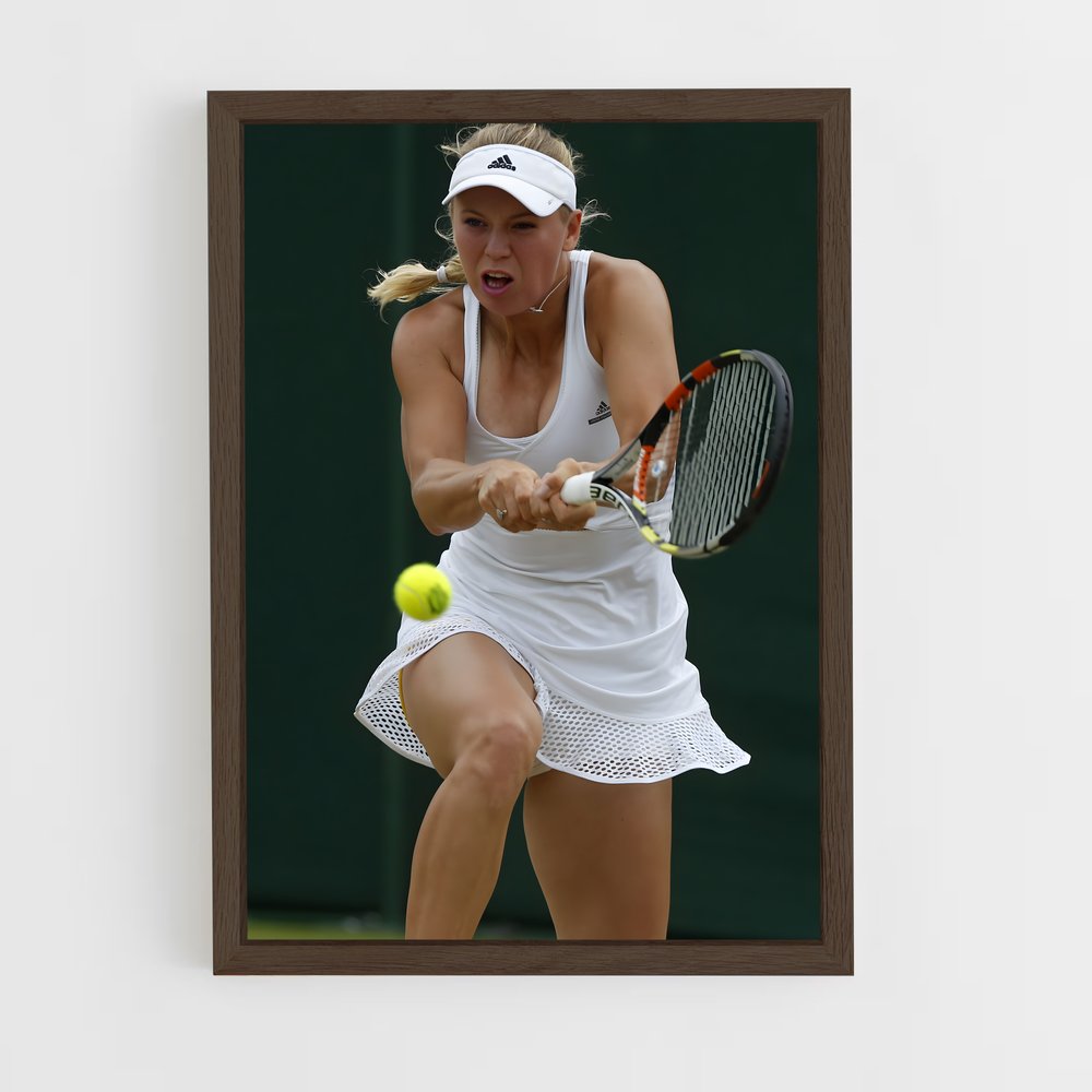 Poster Caroline de wozniacki – affiche Tennis (vue 5)
